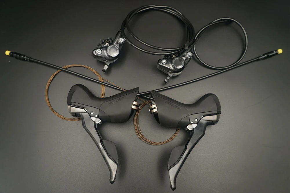 Shimano ST RS685 + BR RS785/BR R8070 гидравлический Postmount дисковый тормоз Set FW/RW 2x11 speed RS785 R8070|set