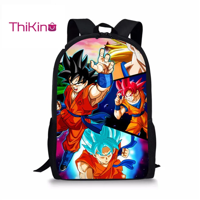H354C Thikin/комплект из 3 предметов; школьные сумки с драконом и шариком; школьные рюкзаки Goku Vegeta; рюкзак для мальчиков; Детские сумки с героями мультфильмов; Детские рюкзаки - Цвет: H354C