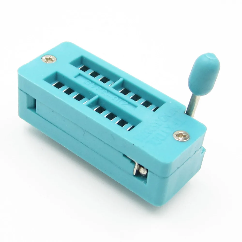 2 шт. ZIF 16 pin Pin Тест Универсальный IC Разъем DIP|ic socket|dip 16dip |