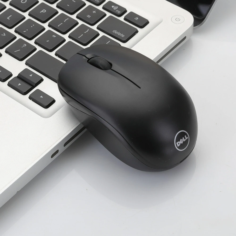Беспроводная оптическая USB мышь DELL WM126 2 4 ГГц эргономичная игровая компьютерная