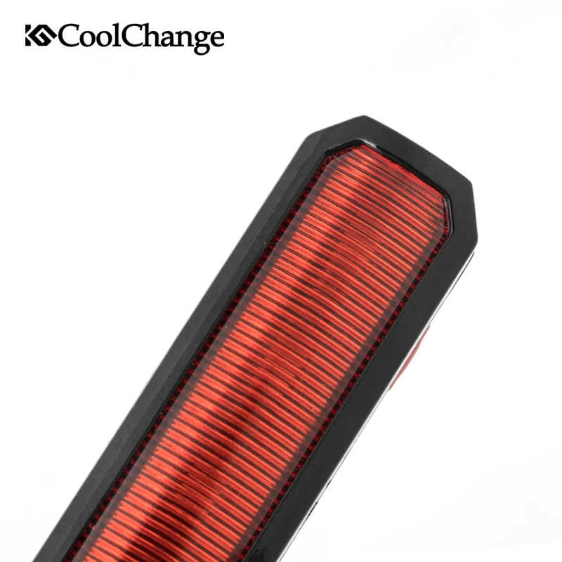 CoolChange велосипед свет Водонепроницаемый СВЕТОДИОДНЫЙ Фонарь велосипедный