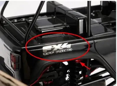 Стикер ARRMA OUTCAST подходит CAPO ACE JKMAX JK WARANGLER AXIAL SCX10 CROSS hraxxas TRX4 TAMIYA KM2 HPI FJ D90 D110 bomber