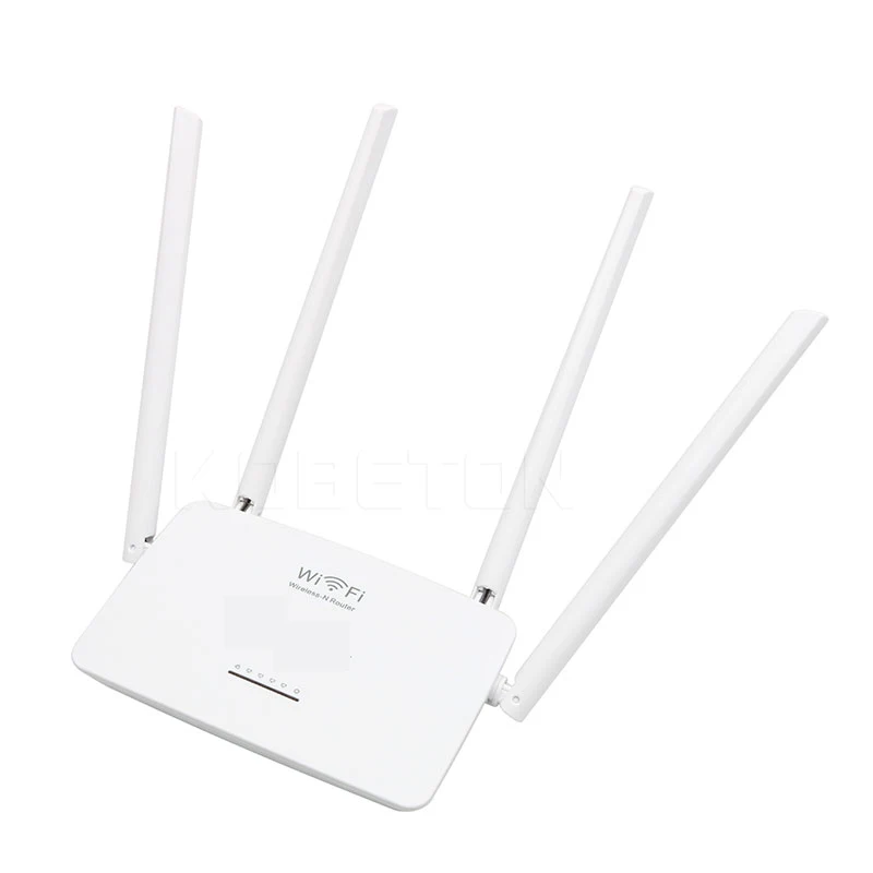 Wi-fi-роутер kebidu с 4 антеннами 300 мбит/с 5 портов | Компьютеры и офис