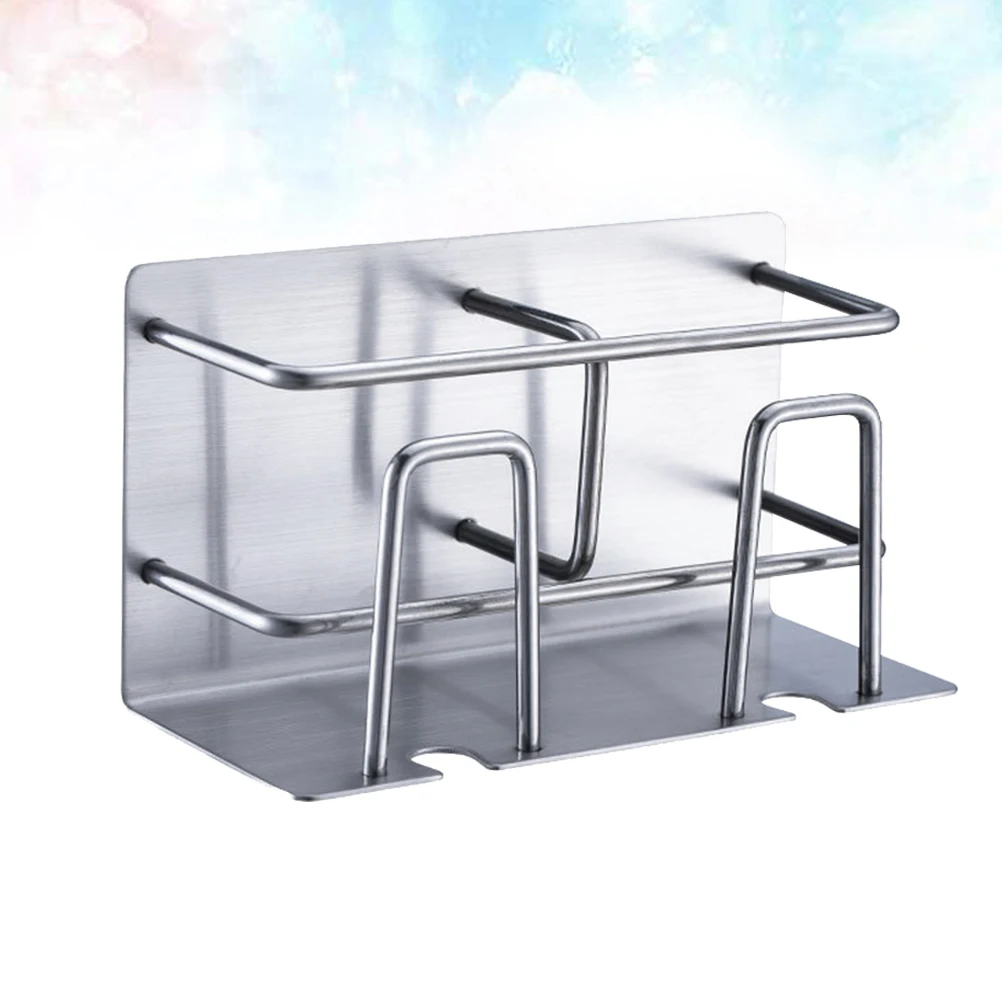 1 хранилище ПК стойка из нержавеющей стали настенный самоклеящийся санитарный органайзер для ванной комнаты для отеля