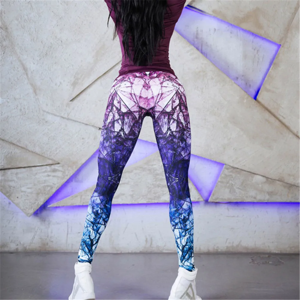 Женские Леггинсы для йоги с цветными блоками облегающие леггинсы высокой талией