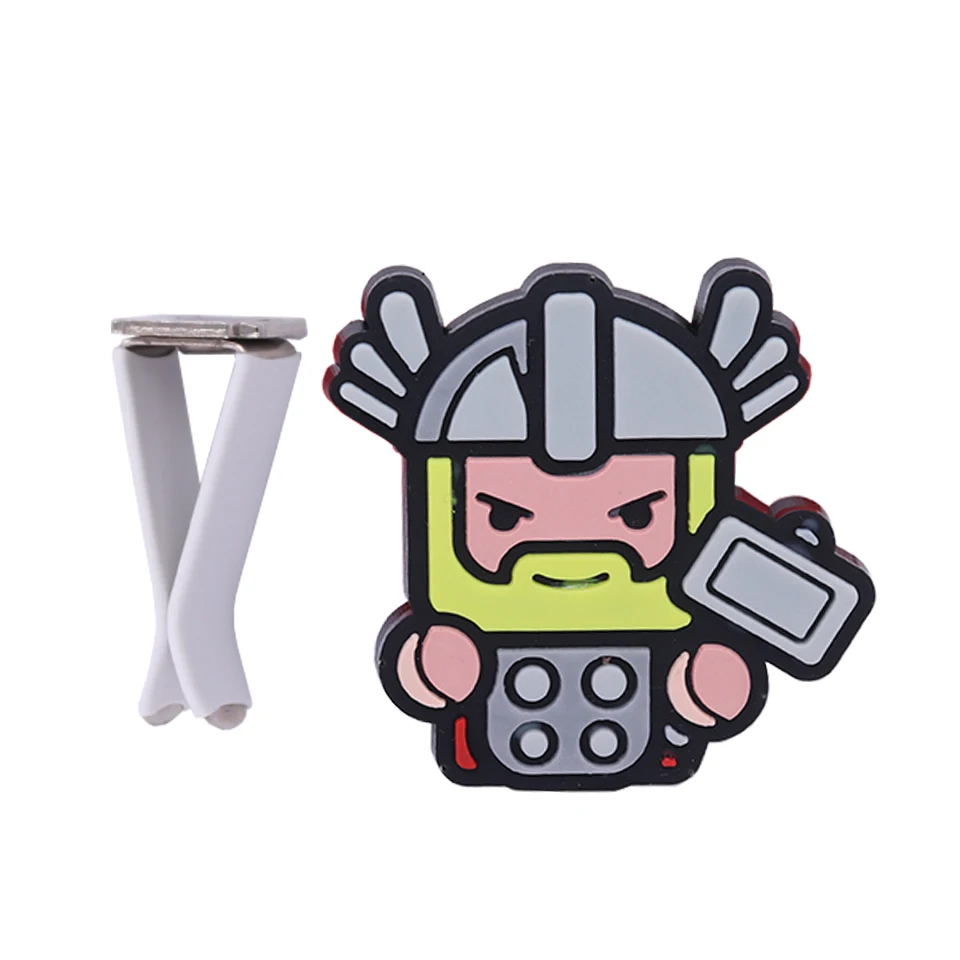 Thor Cartoon Air Freshener Styling perfumes The Avengers Marvel Style Star Wars Iron Man Captain Auto Air Condition Vent Outlet Clip - Название цвета: Thor