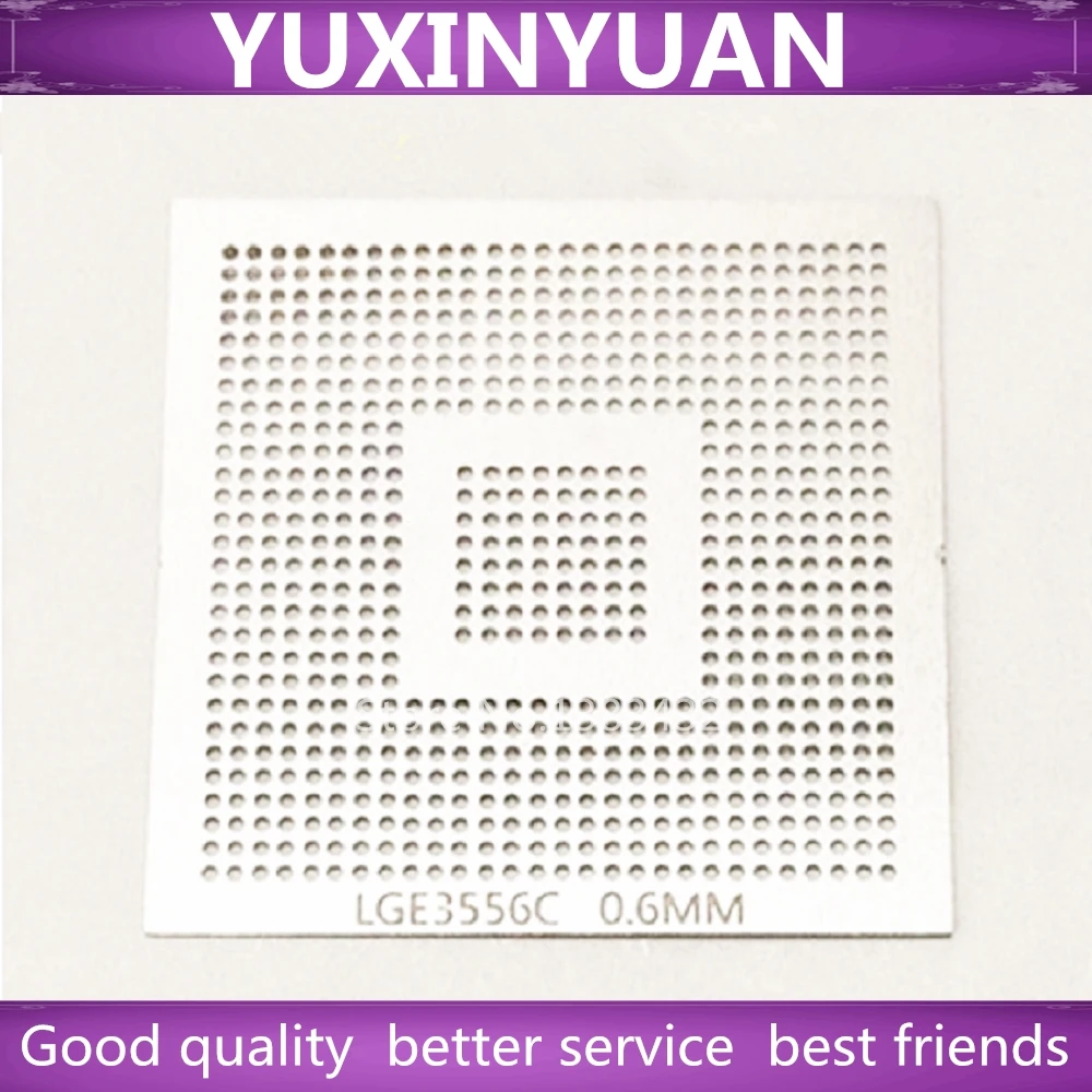 LGE3556C LGE3556 LGE3556CP LCD BGA 0.6MM solder ball chip size steel mesh Template Stencil | Обустройство дома