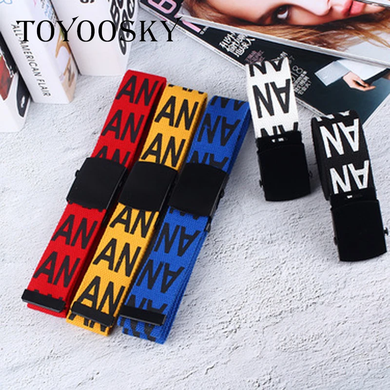 2018 модные женские ремни в стиле Харадзюку для джинсов широкий пояс с надписью