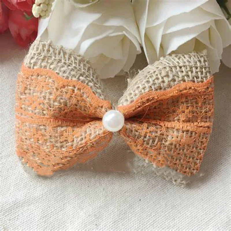 2m*6cm Jute Burlap Rolls Hessian Trim Ribbons With Lace For Vintage Wedding Birthday Decora DIY Sweing Gift Box Package Supplies | Дом и сад