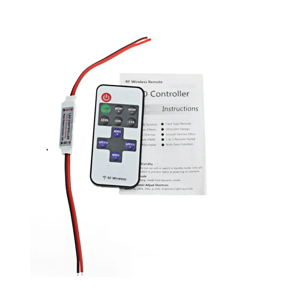 Беспроводной мини пульт дистанционного управления для светодиодной ленты 1