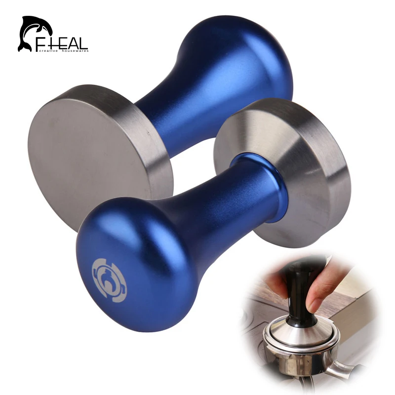 FHEAL 1 шт. Кофе Пресс из нержавеющей стали трамбовки для баристы Эспрессо чайник