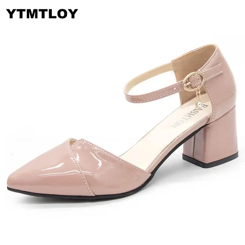 Женские туфли лодочки на платформе высокий каблук толстая подошва удобная