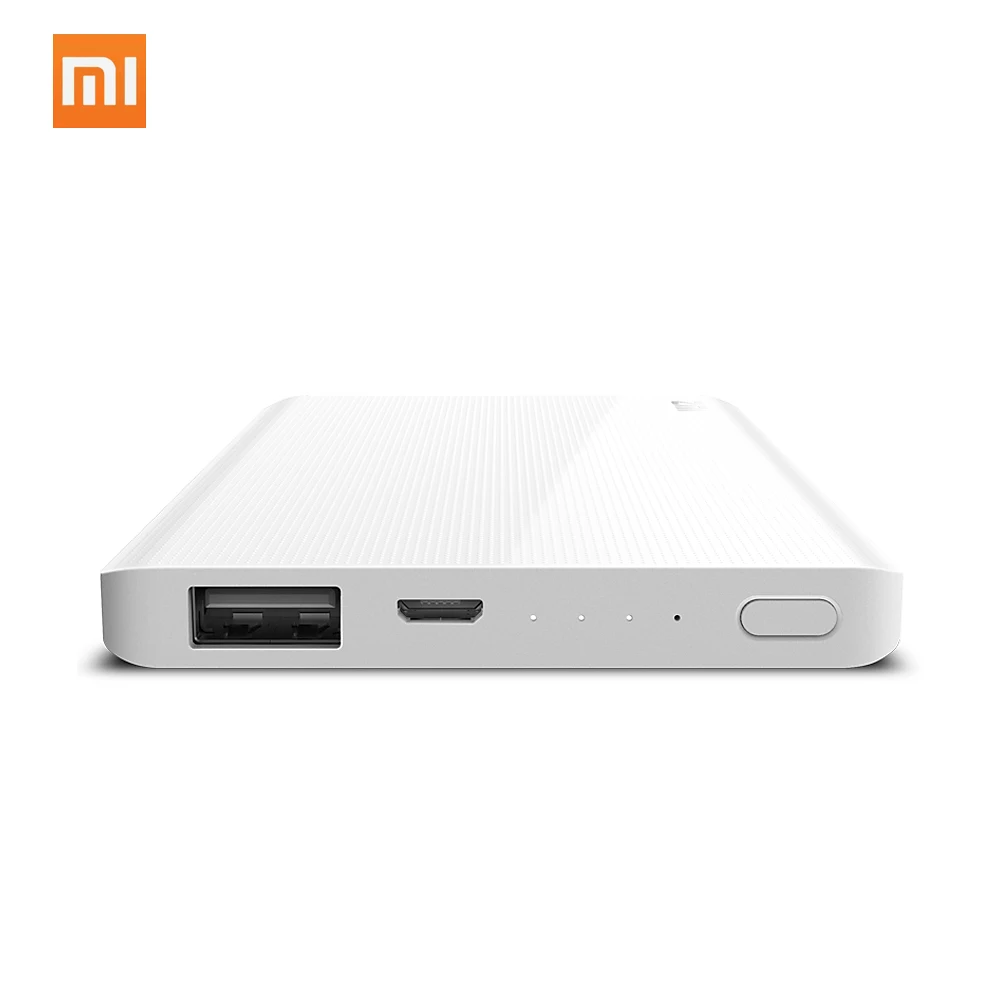 Оригинальный внешний аккумулятор Xiaomi ZMI 5000 мАч xiaomi двусторонняя Быстрая зарядка 2