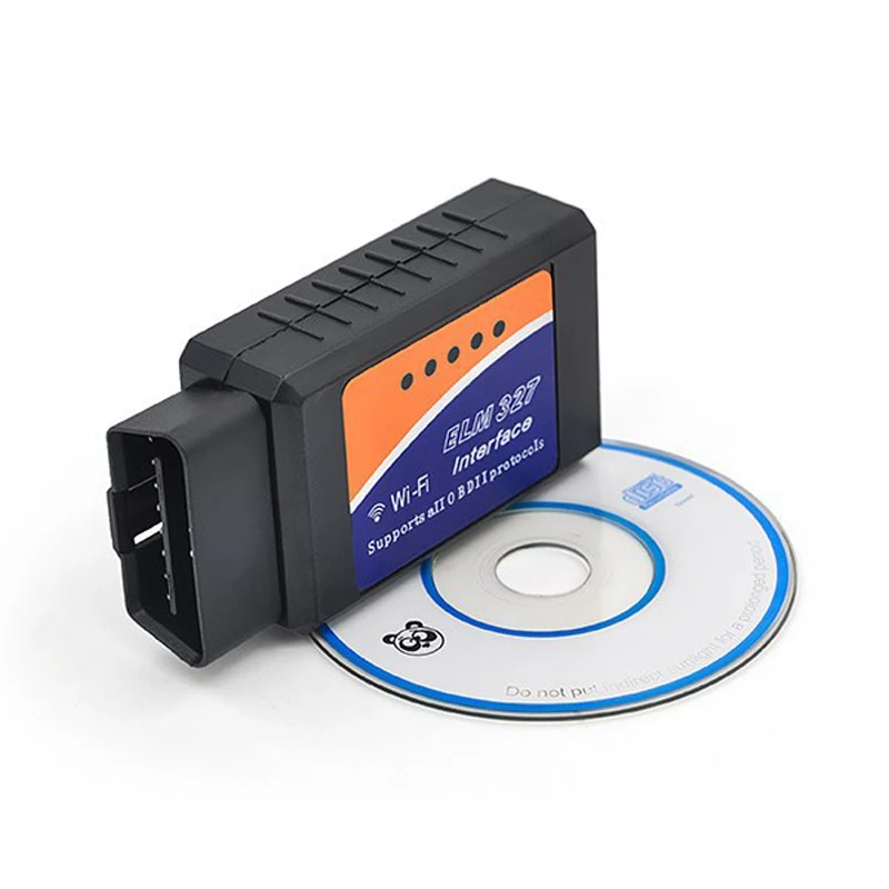 Высококачественный чип 25k80 ELM327 V1.5 WI FI OBD2/OBDII Авто диагностический сканер для