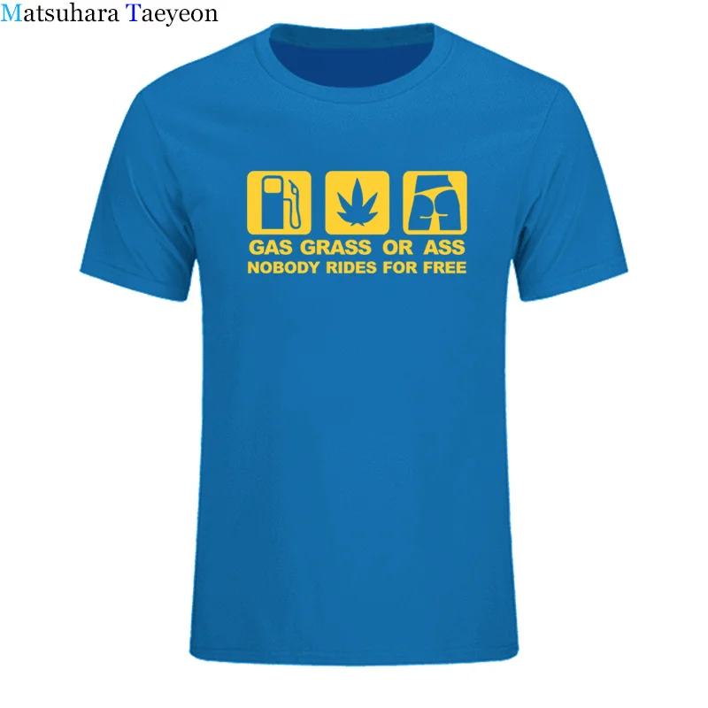 2018 New GASS GRASS ASS JDM Funny T Shirt Men Tshirt Man Clothing Short Sleeve T-shirt Tees Tops clothing | Мужская одежда