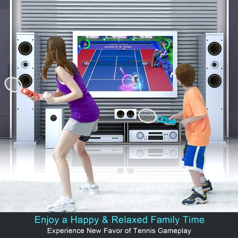 Теннисная ракетка для контроллера Nintendo Switch NS Joy Con игровые аксессуары Game Ma rio Tennis