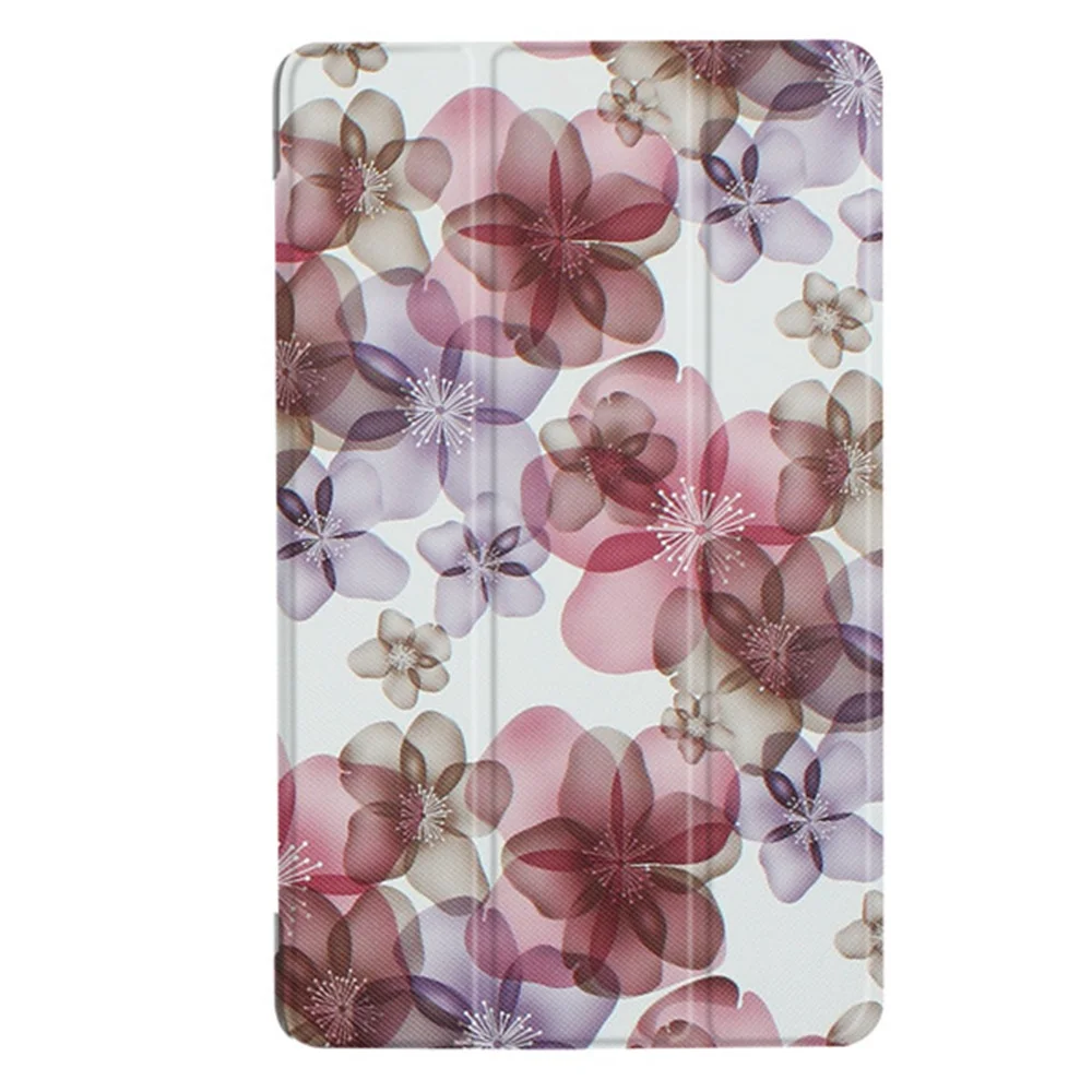 Кожаный чехол-подставка для huawei MediaPad T3 10 9,6 ''с откидной крышкой для huawei Honor Play Pad 2 9,6, чехол для планшета с принтом Fundas+ Flim Pen - Цвет: Черный