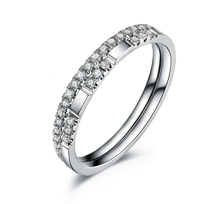 ZOCAI Кольцо с натуральным бриллиантом 0,23 ct сертифицированный бриллиант 18 K кольцо из белого золота 2 шт обручальные кольца ювелирные украшения W05538