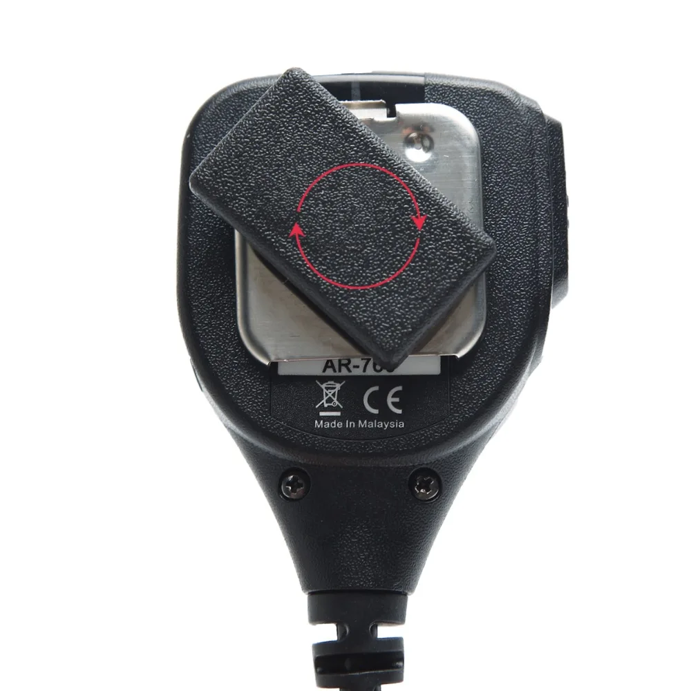 Abbree AR-760 2 Pin PTT дистанционный непромокаемые Динамик микрофон для радио Kenwood TYT Baofeng иди и болтай Walkie Talkie “иди и UV-5R 888S UV-82 uv-s9 радио