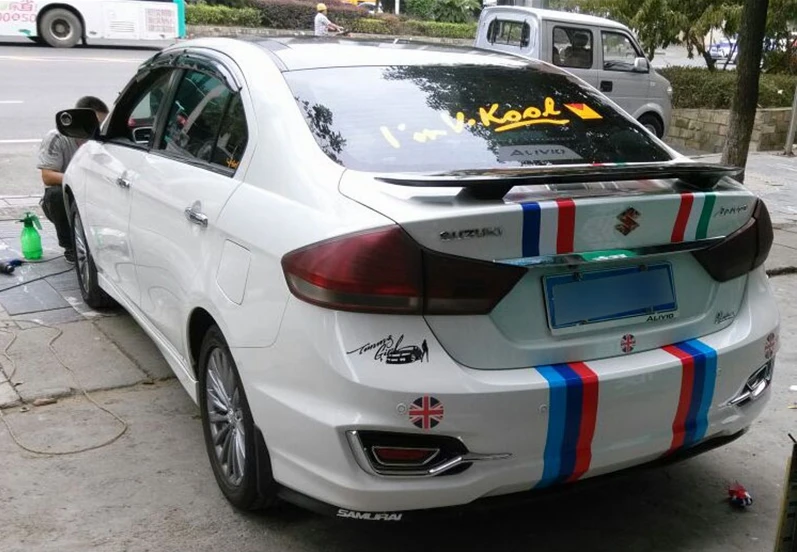 Подходит для Suzuki Alivio Ciaz 2007 2013 автомобильный Стайлинг ABS пластик Неокрашенный