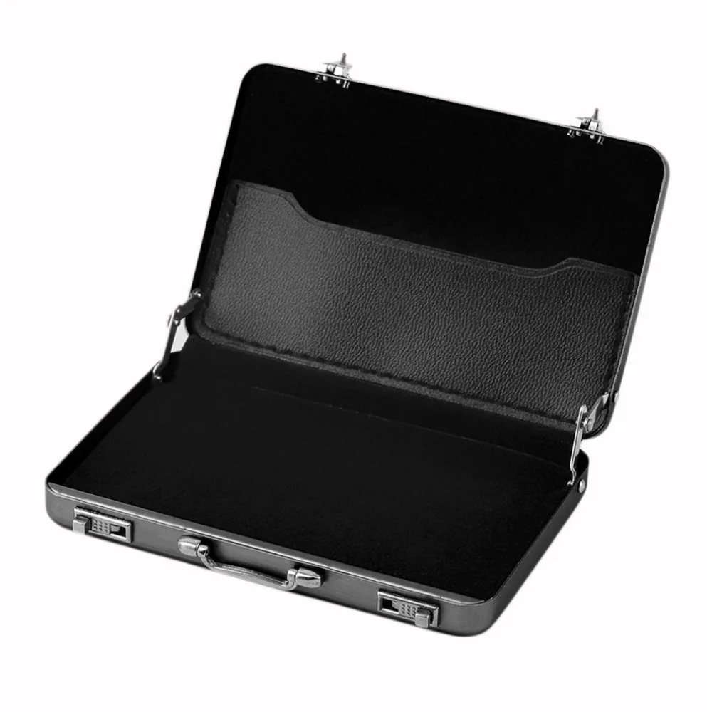 Прочное прибытие Мини Портфель Визитница ID Держатели пароль алюминиевый