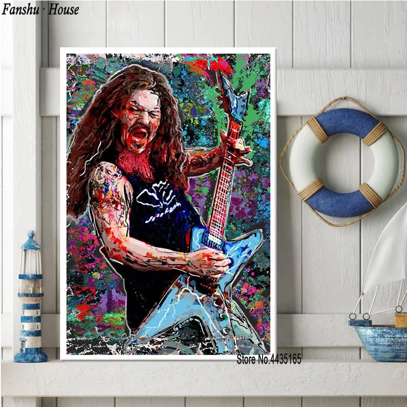 Плакаты и принты планшетов декоративная картина на холсте со звездой музыкой