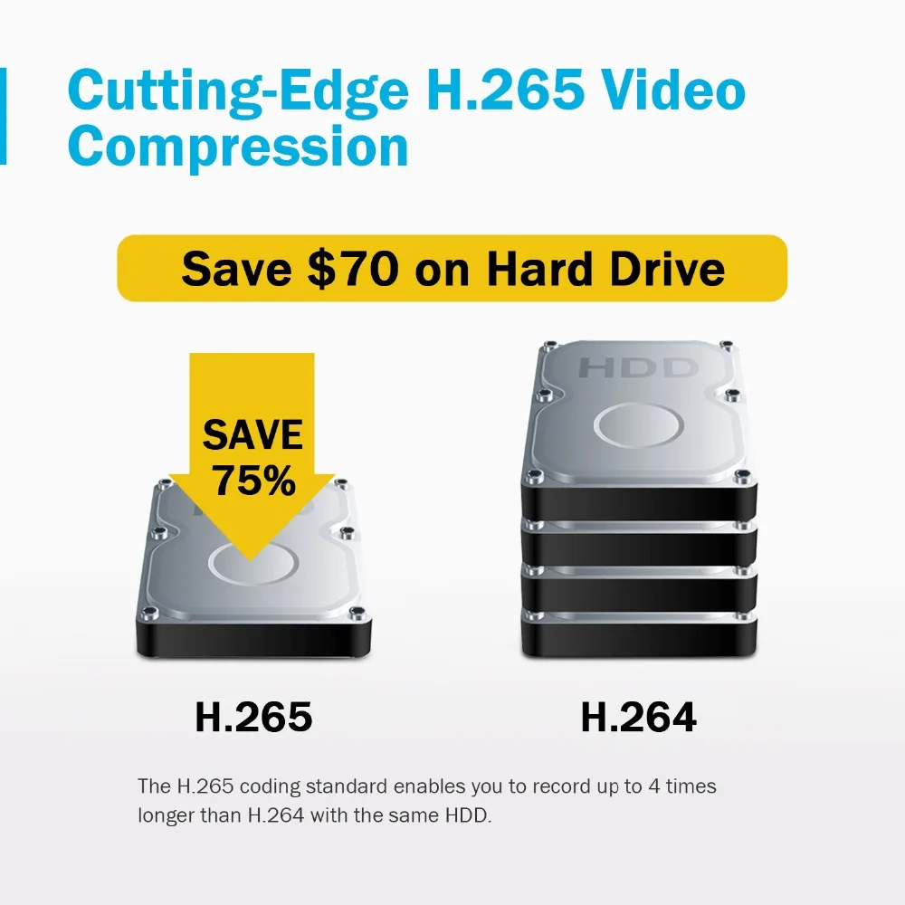 ANNKE 4K Ultra HD PoE сетевая видео система безопасности 8CH 4K H.265 NVR наблюдения 4x4K HD IP67 POE камеры видеонаблюдения с 1T HDD