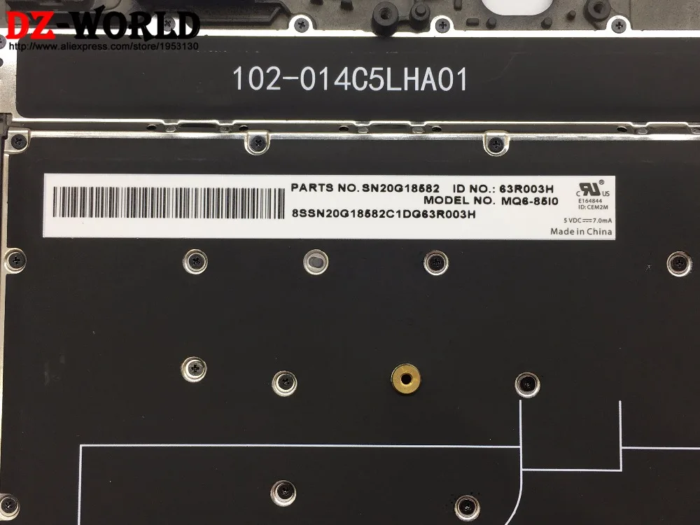 it neworig for thinkpad x1 carbon 3rd 20bs 20bt italy italian backlit keyboard w palmrest touchpad 00hn962 00ht317 sn20g18582 free global shipping