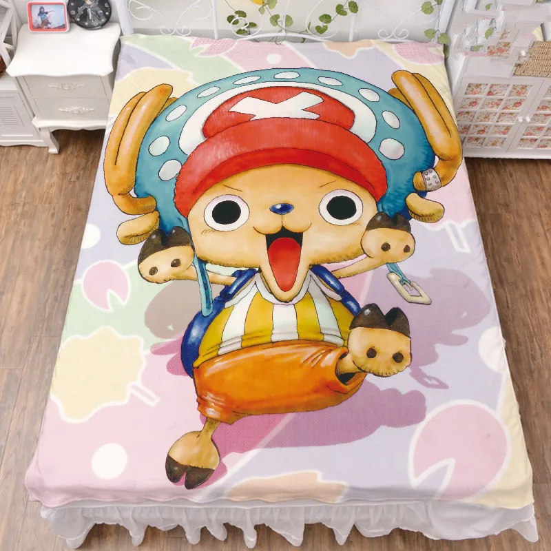 Аниме ONE PIECE Monkey D. Luffy Roronoa Зоро игрушки Санджи и нами Чоппер Hancock Простыня из