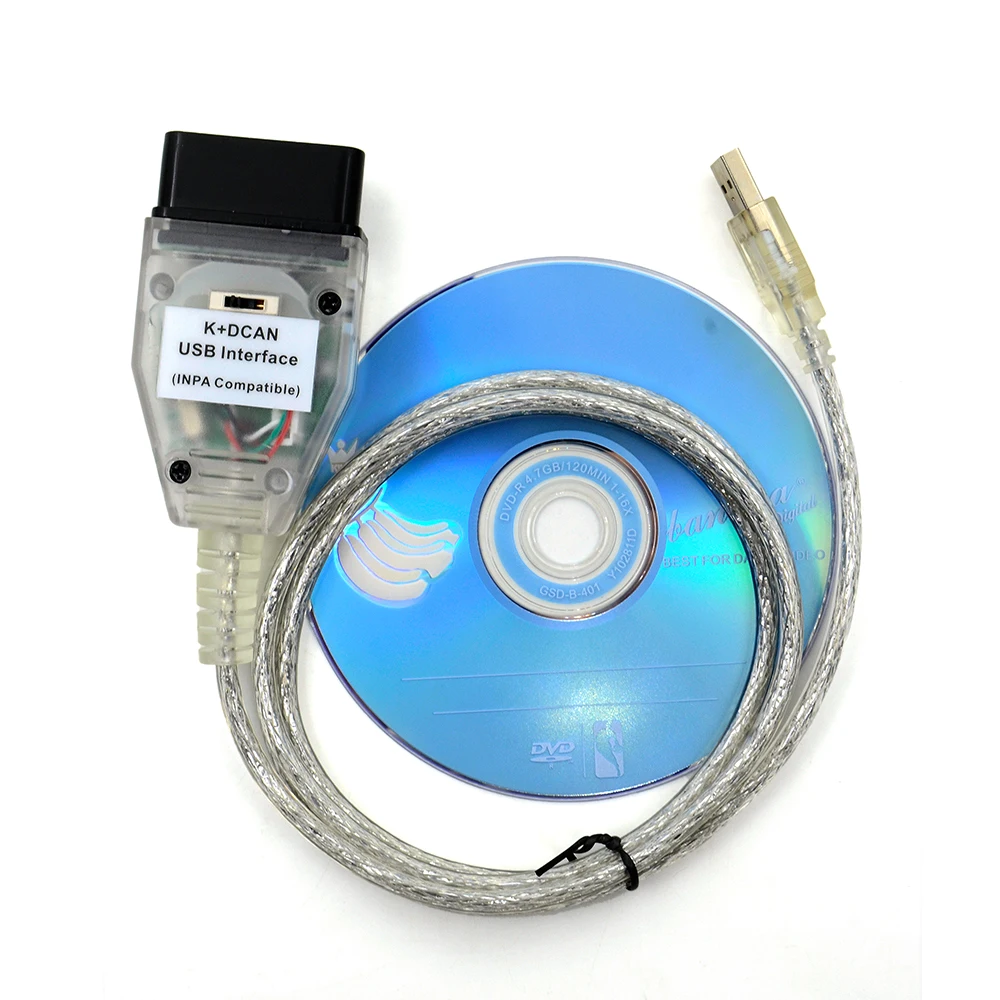 Новый FT232RQ для BMW INPA Ediabas K + DCAN Интерфейс серии с переключателем DIS SSS NCS Диагностика