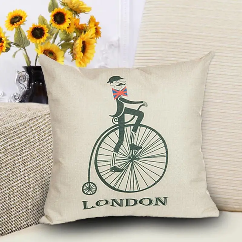 1 шт. декоративная подушка в европейском стиле наволочки для велосипедистов