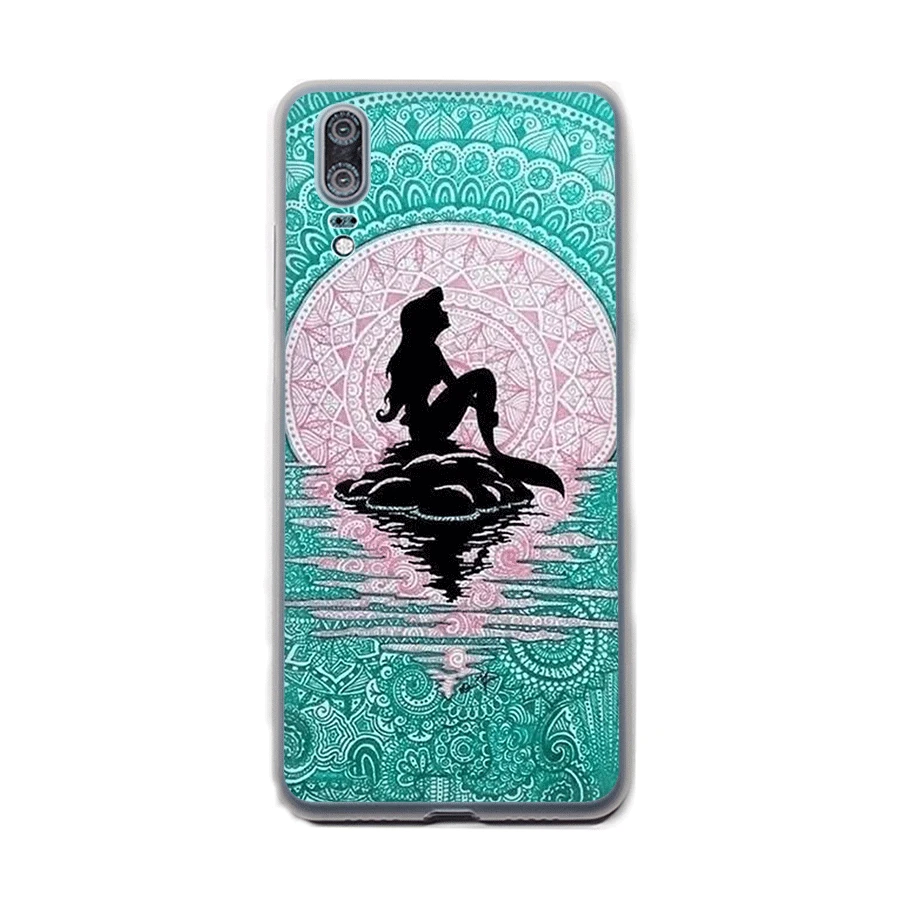 Чехол Desxz Ariel Little Mermaid De для Huawei Honor 6A 6C 7A 7X 8 9 Lite 9i 10 Play 8C Note жесткий чехол | Мобильные