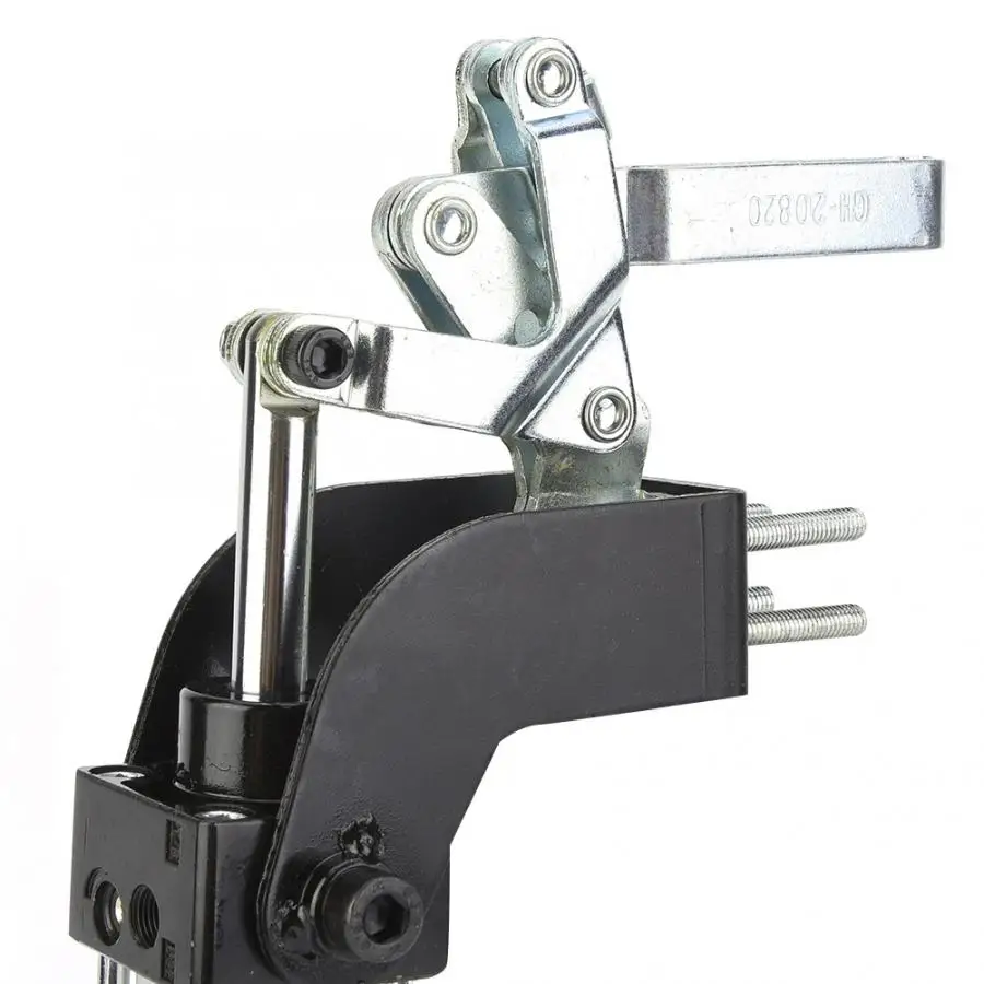

1/8" Intake interface Metal Cylinder Pneumatic Clamp Hold 50KG Clamp Force Cylinder Pneumatic Clamp