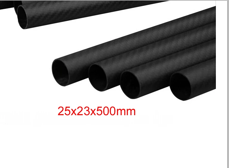 

8pcs 25x23x500mm 100% Full Carbon+ Free Shipping Composite Material/ Carbon Fiber Tubes/ Pipes/ Strips