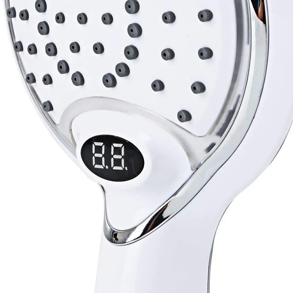 3 вида цветов сменная водная светодиодная температурная душевая головка с