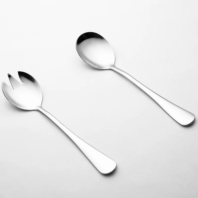 1 шт. столовая ложка из нержавеющей стали с титановым покрытием|salad spoon|stainless steel