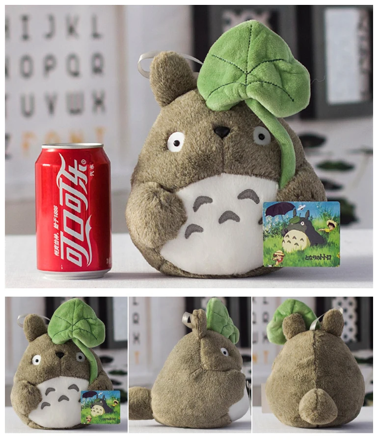 Мой сосед Тоторо плюшевая игрушка милая мягкая кукла тонари модель no Totoro с