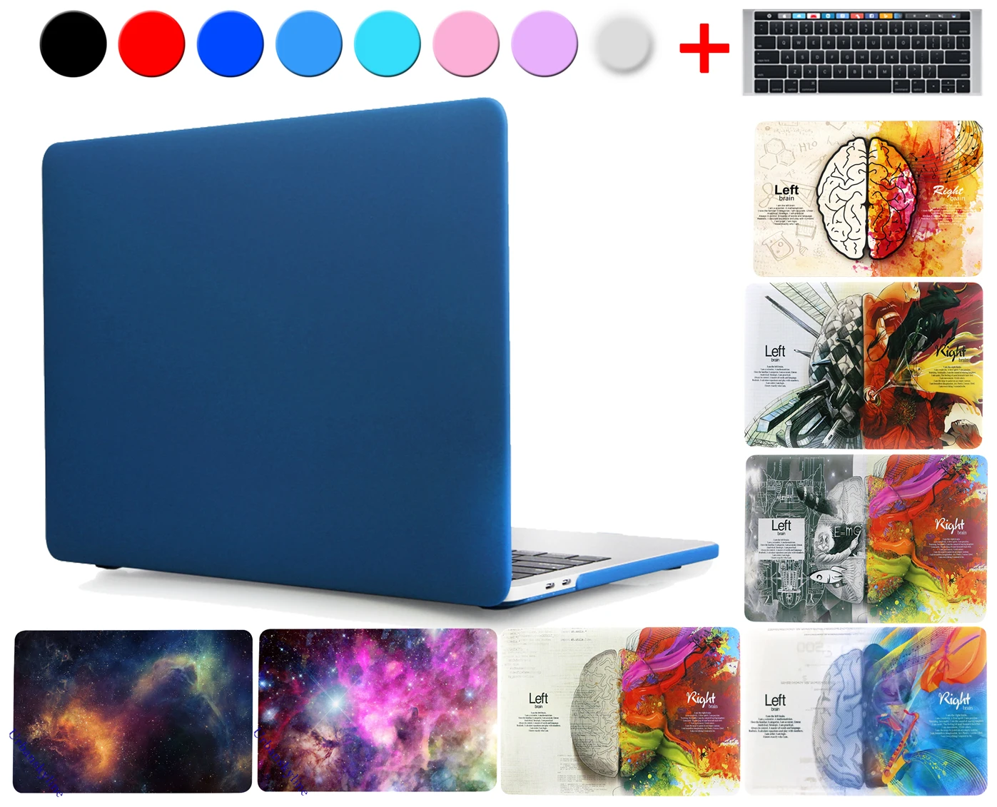 Чехол для MacBook Pro 13 A1706 Touch Bar A1708 2016 Air 11 12 15 Retina Матовая Жесткий кристалл Сумка