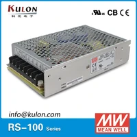 mean well original rs 100 switching mode power supply transformer 5v 15v 24v 12v 48v 100w smps