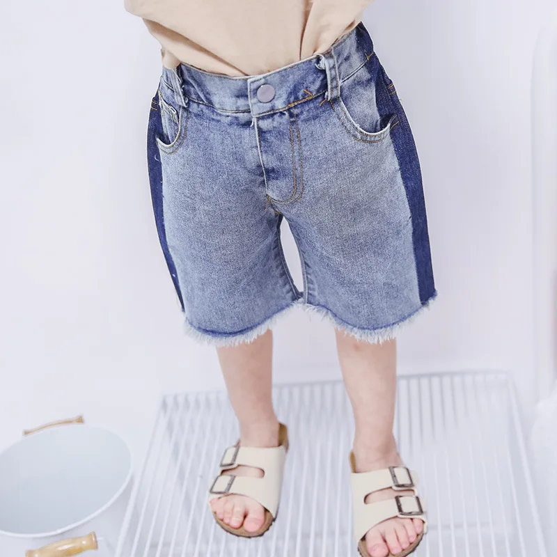 Распродажа со скидкой одежда для детей джинсовые шорты маленьких мальчиков и