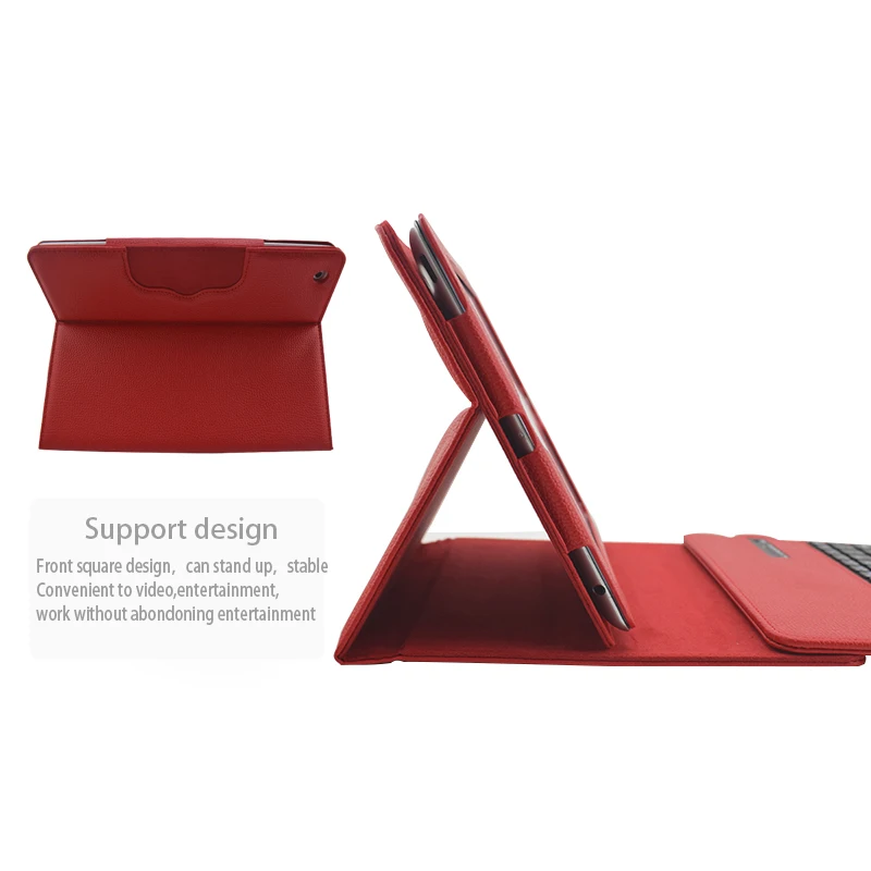 Bluetooth клавиатура кожаный чехол для ipad 2, 3, 4 умный чехол для Apple ipad 2 ipad 3 ipad 4 9,7 дюймов Чехол+ пленка+ стилус