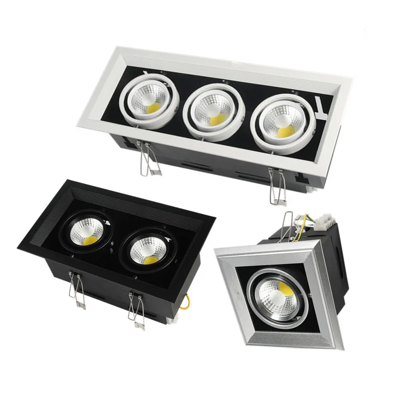 10 Вт 15 20 30 45 LED COB точечный светодиодный светильник с регулируемой яркостью AC85 265V
