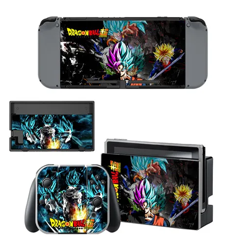 YSNS0670 Dragon Ball Супер Z Кожа Наклейка vinilo для NintendoSwitch наклейка s скины для Nintend Switch NS консоль и контроллеры Joy-Con - Цвет: YSNS0670