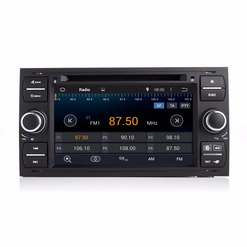7 &quotавтомобильный dvd плеер на основе Android с GPS WIFI/BT аудио Радио стерео