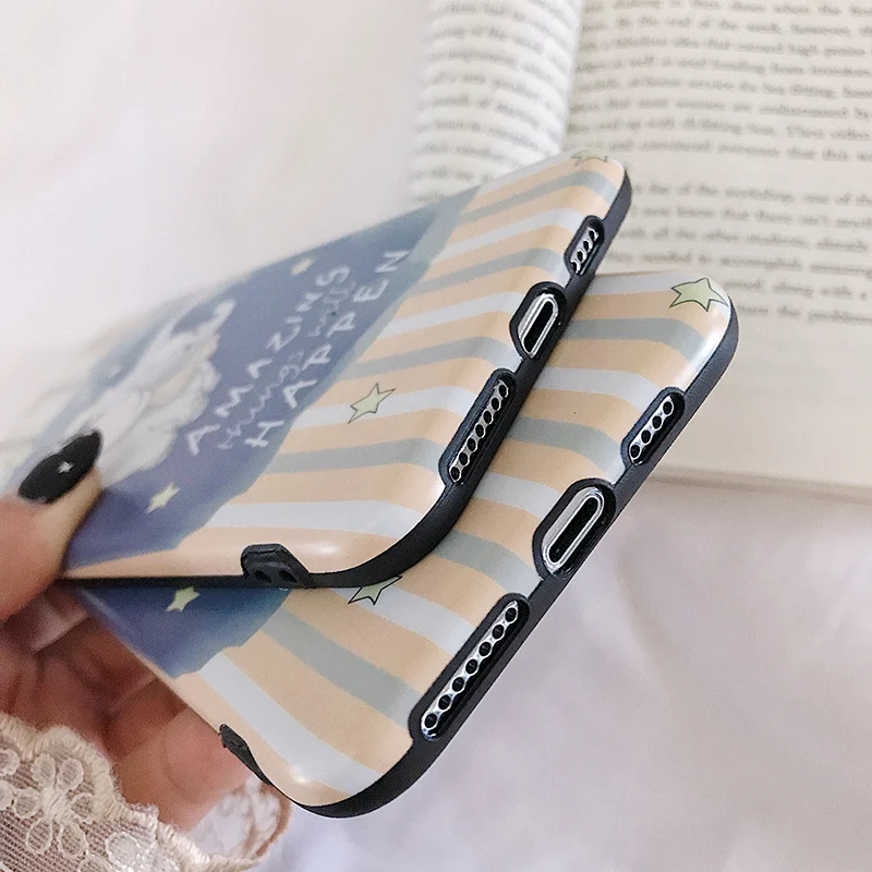 Чехол для телефона s для iphone XS Max X XR 11ProMax милый Дамбо Матовый Мягкий ТПУ чехол для iphone 11 Pro 6 6S 7 8 Plus задняя крышка fundas
