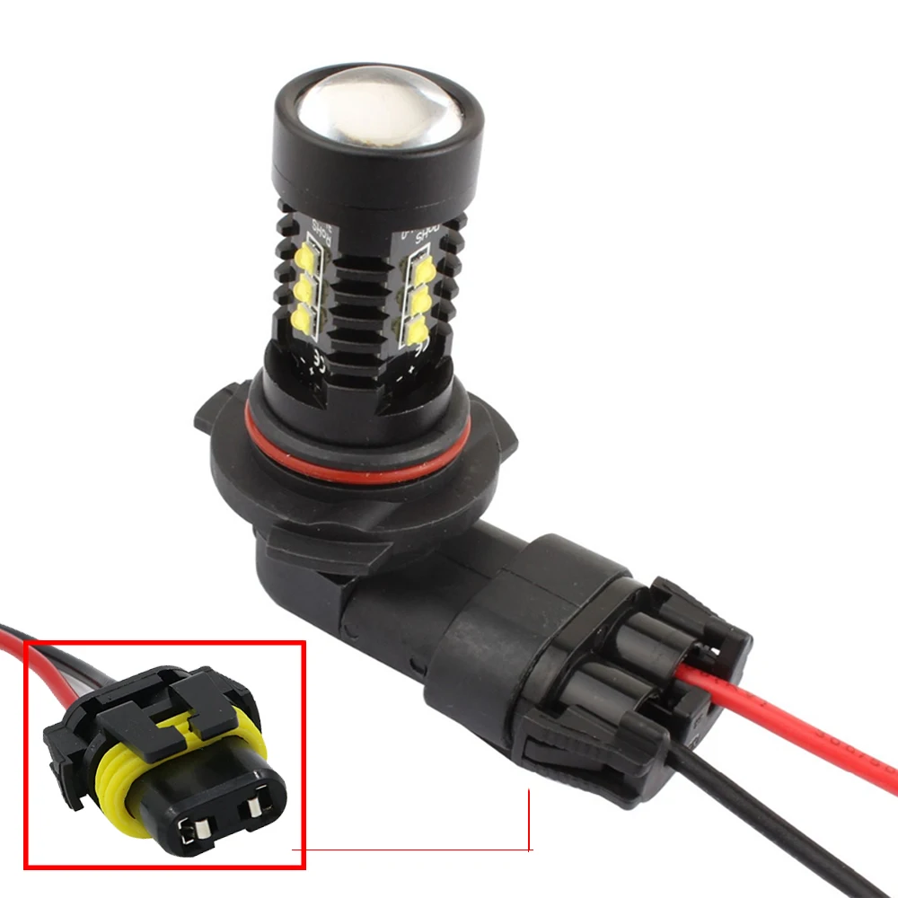 YSY 100 шт 9005 HB3 9007 HB5 H10 гнездовой разъем адаптера W/клеммные контакты HID ксеноновая