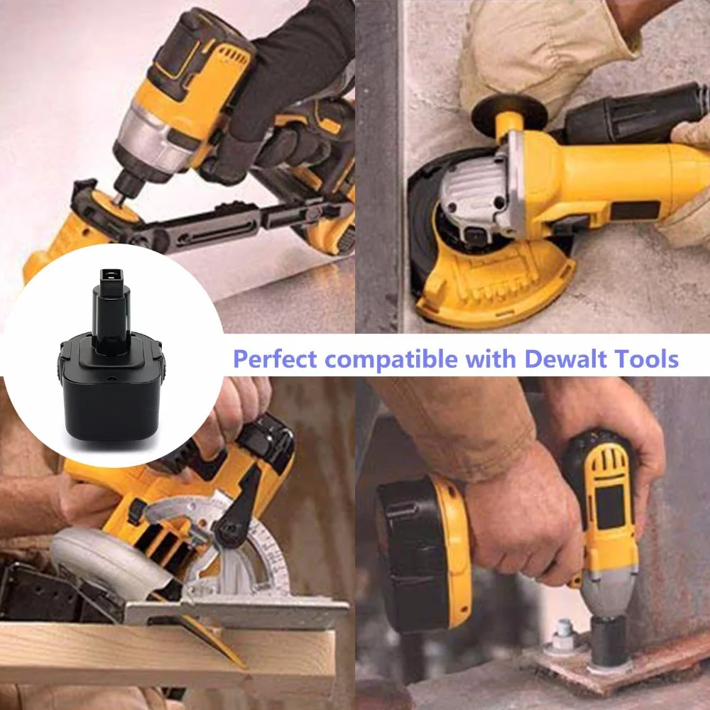 12В 3АЧ Высокая емкость Замена батареи для DeWalt перезаряжаемая литиевая батарея
