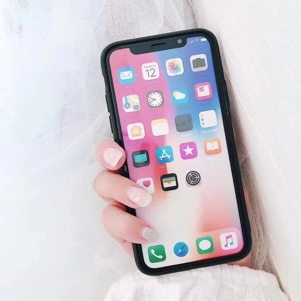 ORYKSZ чехол для iPhone 6 6s 8 Plus Чехлы Роскошные Винтаж девочек в цветочек силиконовая