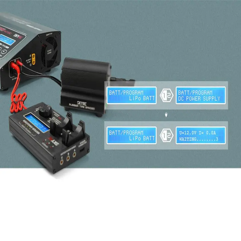 Балансирующее зарядное устройство SKYRC D400 Ultimate Duo Dis источник питания поддержка