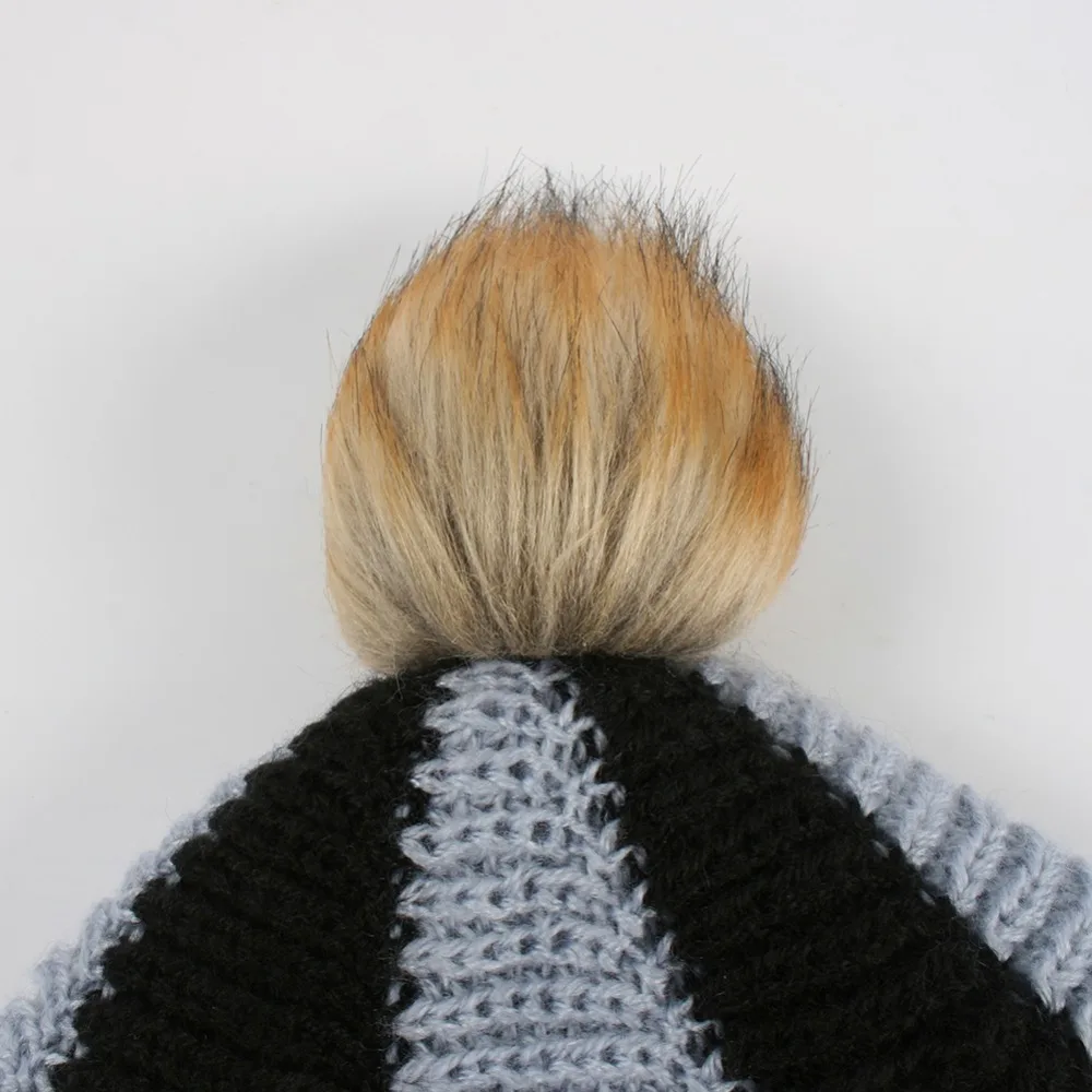 Для женщин жемчужина шерсти зимние Шапки Обувь для девочек вязаная шерстяная